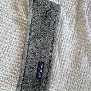 Patagonia Light Gray Fleece Headband